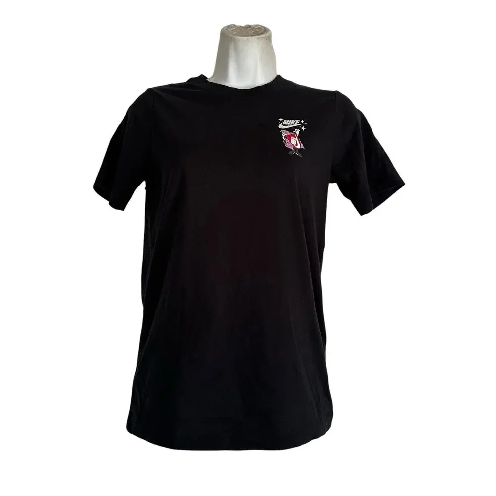 Nike Sportswear Kids Boxy Wizard Boxy Black T-Shirt Size L